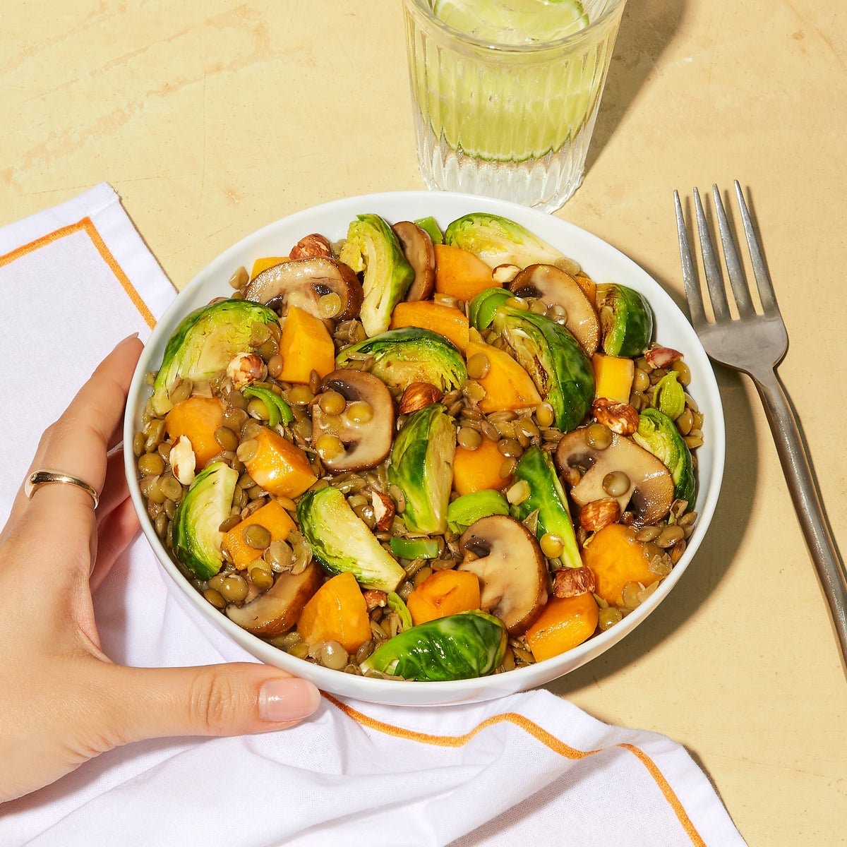 Brussels Sprouts + Tahini