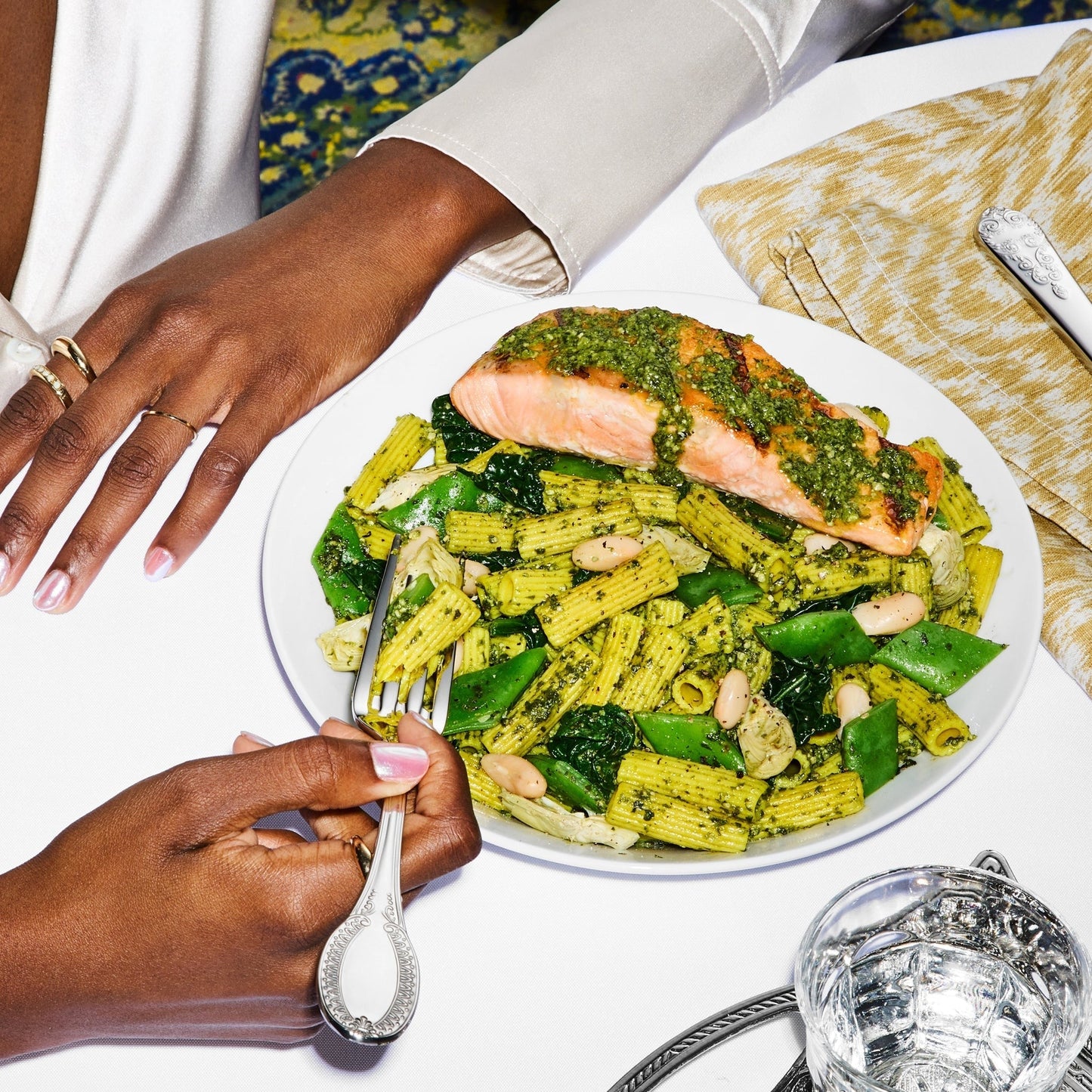 White Bean + Spinach Pesto