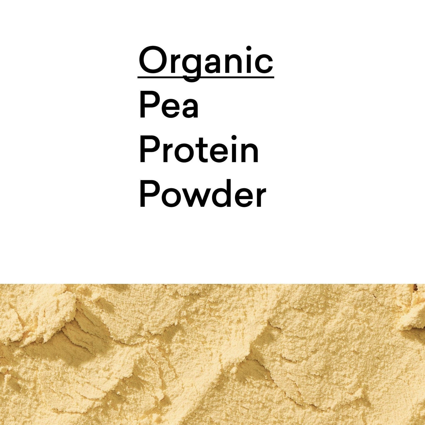 Organic Pea Protein Powder
