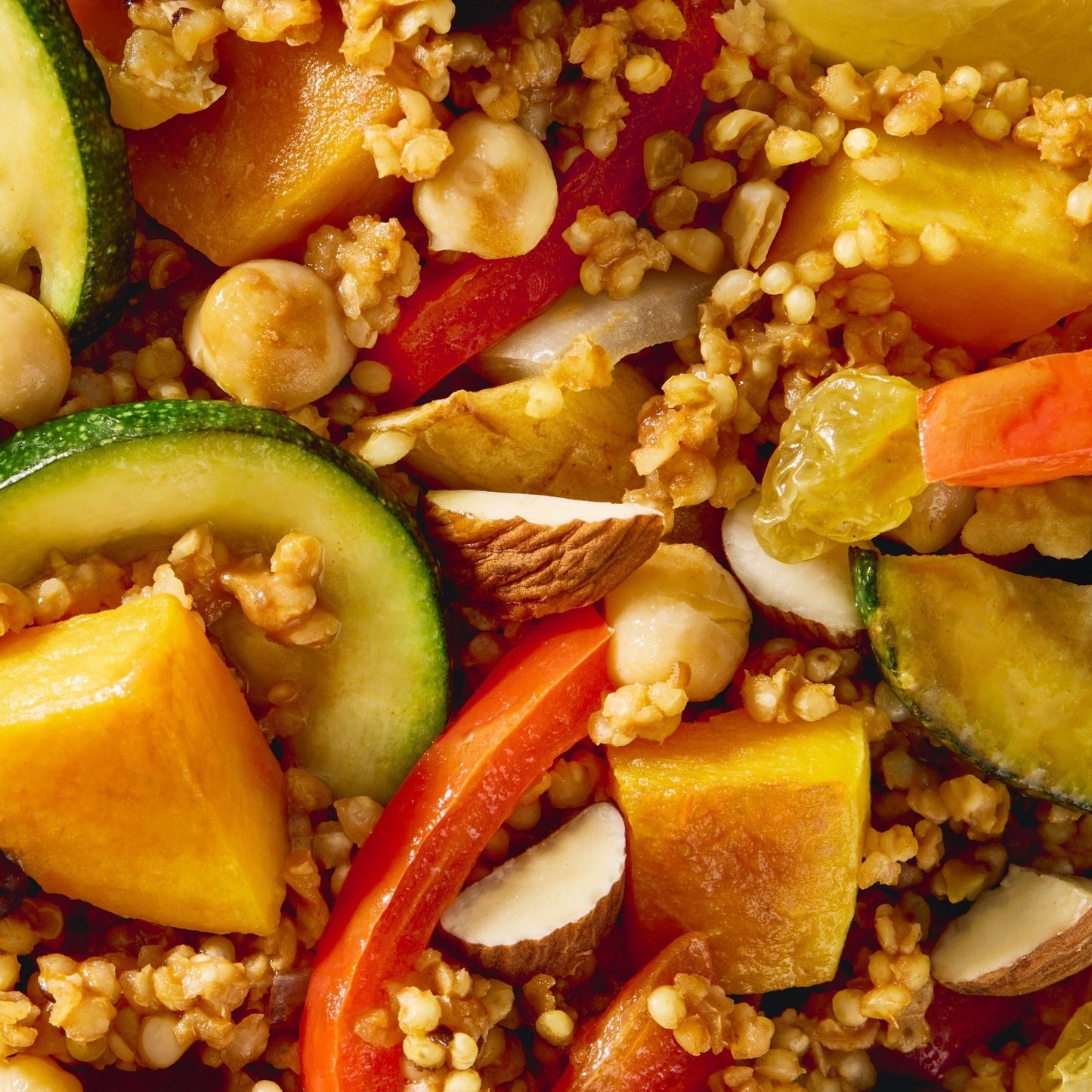 Harissa Chickpea + Squash Tagine