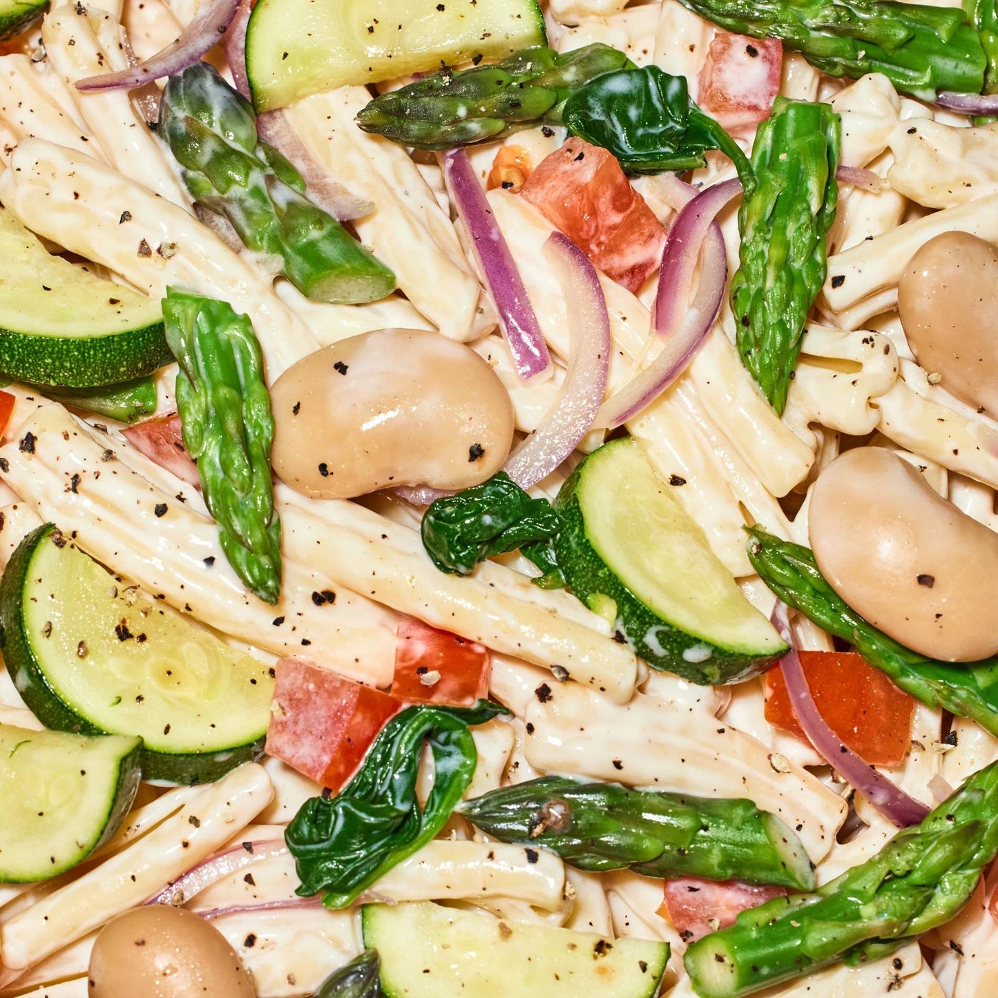 Zucchini + Gigante Bean Primavera